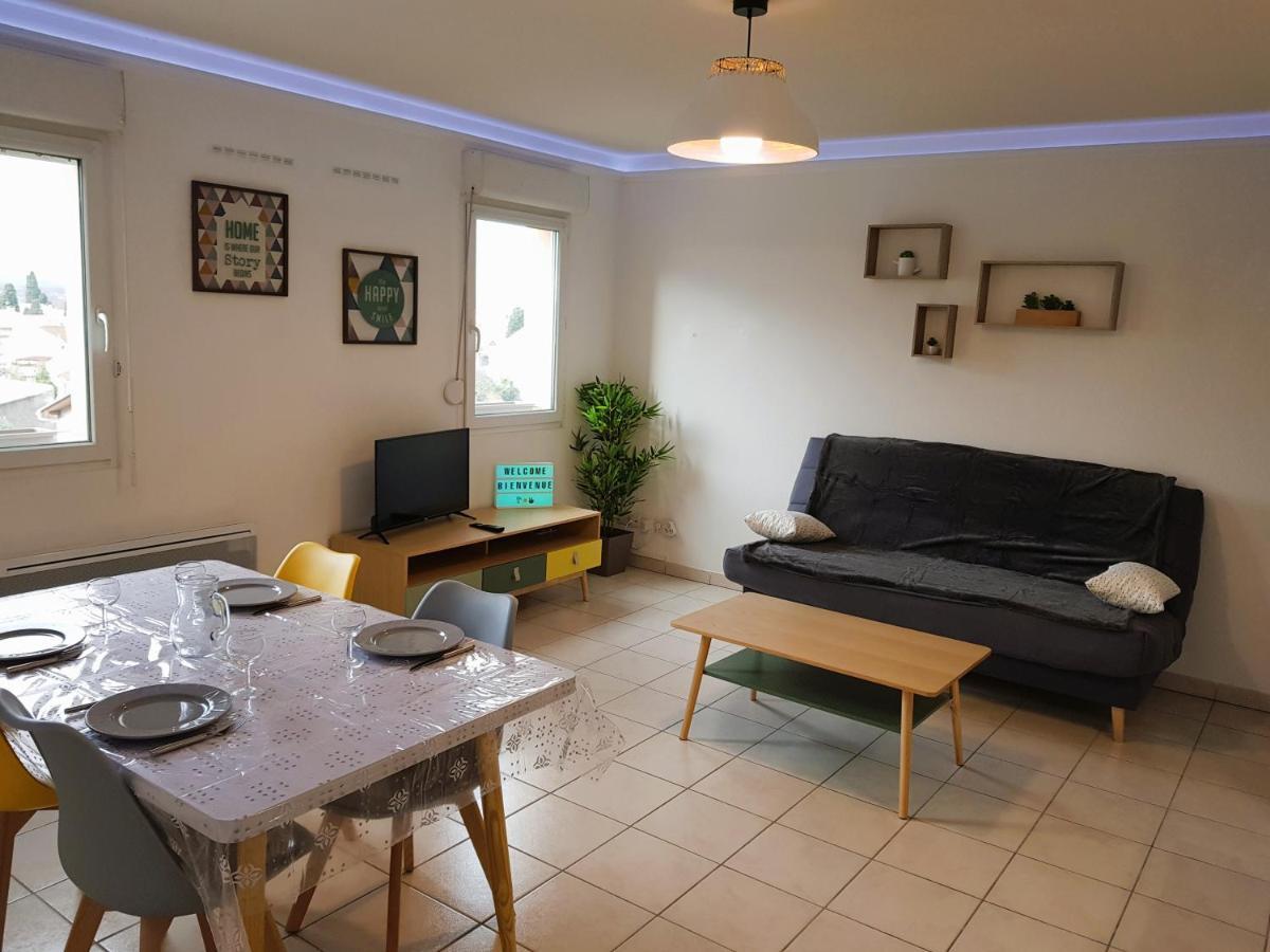Tout Confort ! Calme, Climatisation, Vue Degagee, Ville ,Parking Gratuit, Ascenseur, Wifi การ์กาซอน ภายนอก รูปภาพ